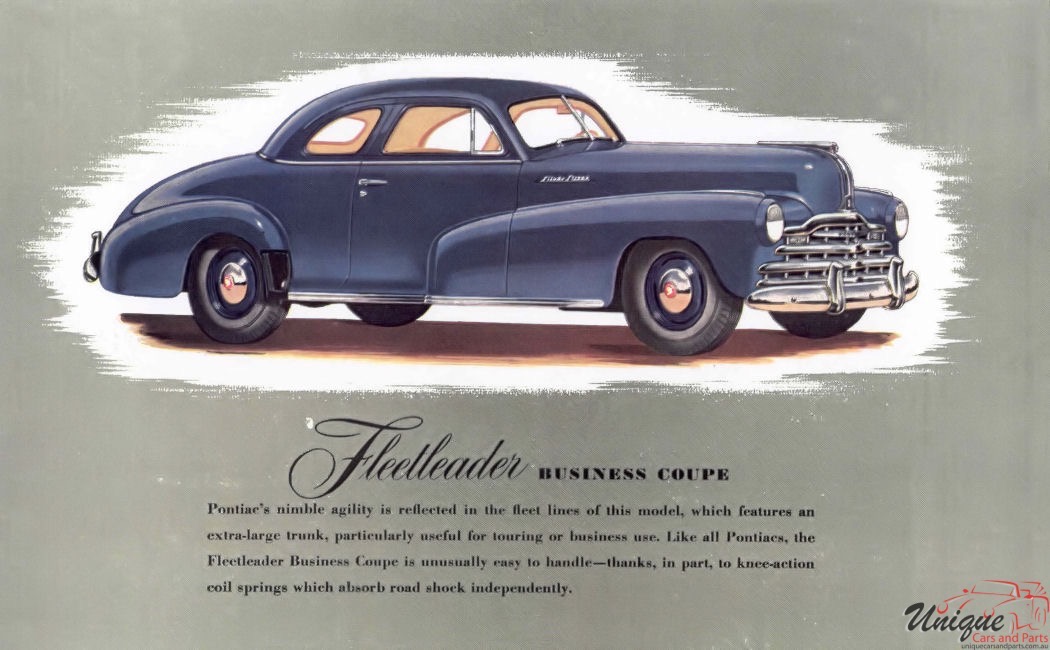 1948 Pontiac Canada Brochure Page 18